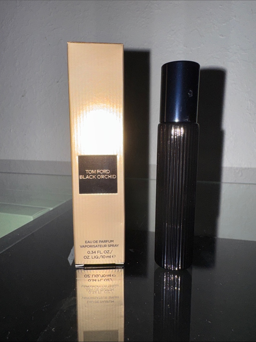 Tom Ford Black Orchid Travel Spray - Black and Gold